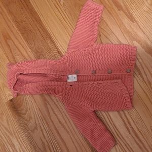 Newborn knit sweater